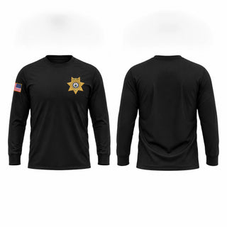 Long Sleeve Performance Shirt, Penobscot County Sheriff's Office, Police, Teamtime, Team time, sublimation, custom sports apparel, team uniforms, spirit wear, spiritwear, sports uniforms, custom shirts, team store, custom team store, fundraiser sports, apparel fundraiser