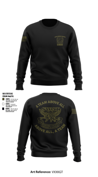 Crew Neck Sweatshirt, North Tarrant Regional CNT, Police, Teamtime, Team time, sublimation, custom sports apparel, team uniforms, spirit wear, spiritwear, sports uniforms, custom shirts, team store, custom team store, fundraiser sports, apparel fundraiser