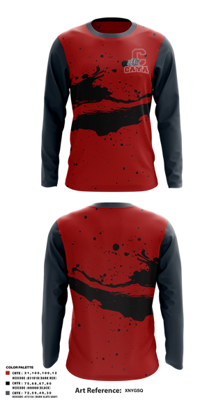 Long Sleeve Performance Shirt, CAYA, , Teamtime, Team time, sublimation, custom sports apparel, team uniforms, spirit wear, spiritwear, sports uniforms, custom shirts, team store, custom team store, fundraiser sports, apparel fundraiser