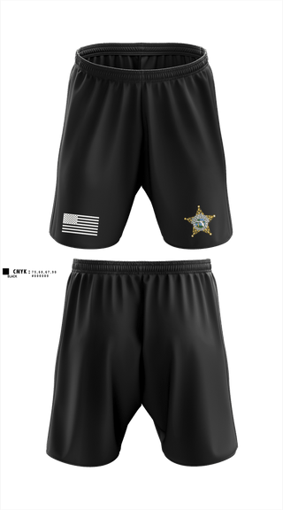 Athletic Shorts With Pockets, Special Investigations Bureau, Police, Teamtime, Team time, sublimation, custom sports apparel, team uniforms, spirit wear, spiritwear, sports uniforms, custom shirts, team store, custom team store, fundraiser sports, apparel fundraiser