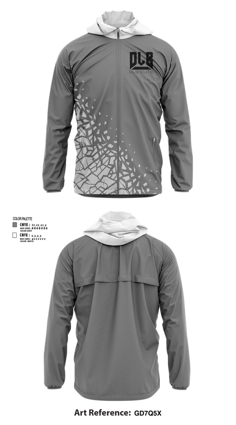 Windbreaker, DLB Elite, , Teamtime, Team time, sublimation, custom sports apparel, team uniforms, spirit wear, spiritwear, sports uniforms, custom shirts, team store, custom team store, fundraiser sports, apparel fundraiser