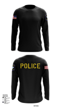 New Ellenton Police Department 612730 Long Sleeve Performance Shirt 4