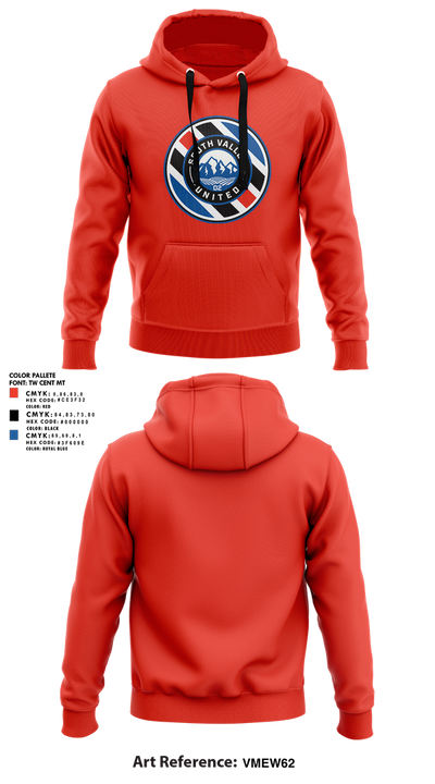 South Valley United 668271 Hoodie - 1