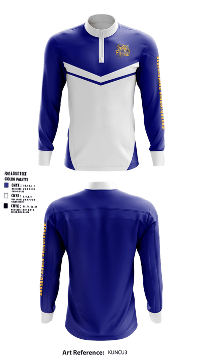 BFITNESS 82652878 Quarter Zip Jacket - 1