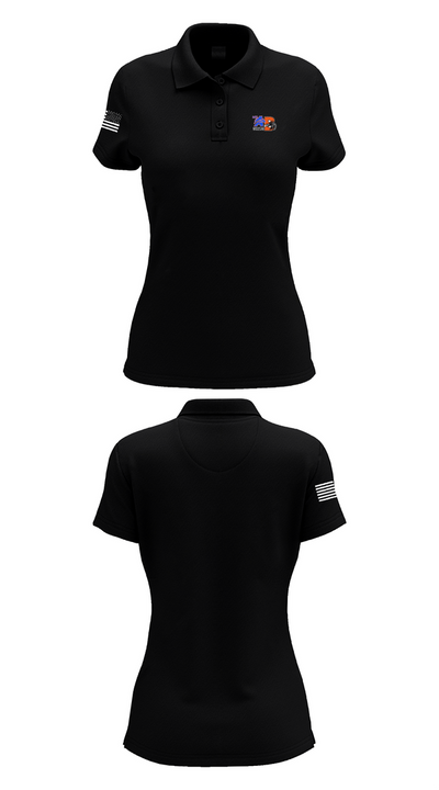 Mt Ararat Brunswick Wrestling 31396339 Women's Short Sleeve Performance Polo  - 36