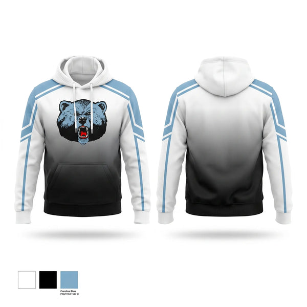 Hoodie, Livingstone College Blue Bears, Track & Field, Teamtime, Team time, sublimation, custom sports apparel, team uniforms, spirit wear, spiritwear, sports uniforms, custom shirts, team store, custom team store, fundraiser sports, apparel fundraiser