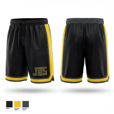 JH5 Mens Reversible Basketball Shorts - 1