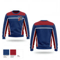 Capital District Sled Warriors 48094615 Crew Neck Sweatshirt - 1