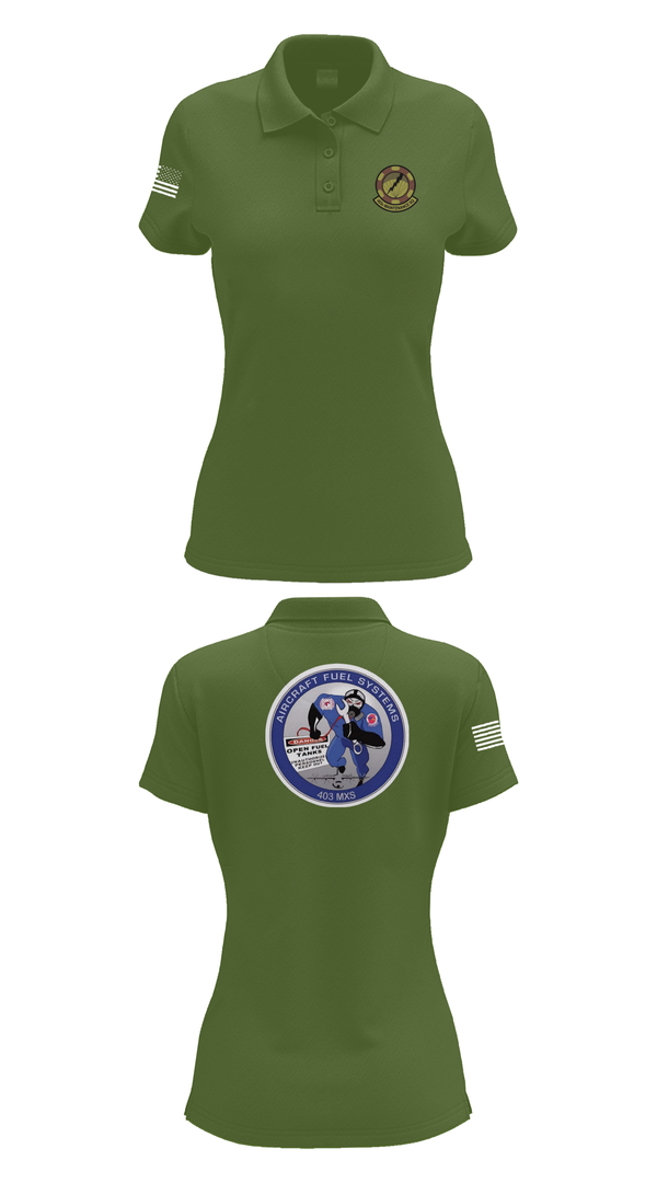 Womens Short Sleeve Performance Polo, 403 MXS, , Teamtime, Team time, sublimation, custom sports apparel, team uniforms, spirit wear, spiritwear, sports uniforms, custom shirts, team store, custom team store, fundraiser sports, apparel fundraiser