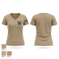 Western Oklahoma SRT Women's Short Sleeve V-neck Shirt - 1