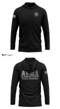 Alcorn County Special Operations 49375736 Long Sleeve Hooded Sun Shirt - 22