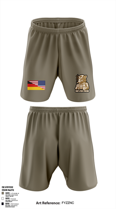 Bronze Crew 21388144 Athletic Shorts With Pockets - 1