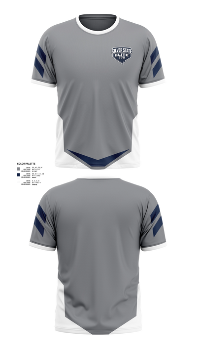 Silver State Elite Short Sleeve Performance Shirt - 21