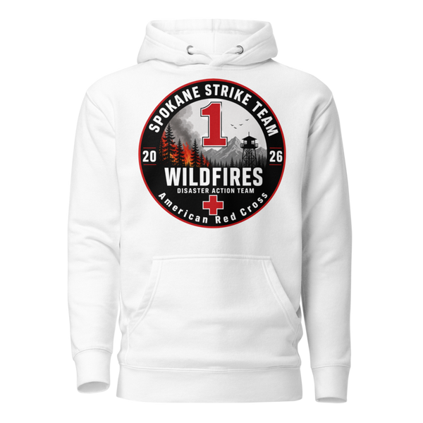 Unisex Hoodie - 1 - White