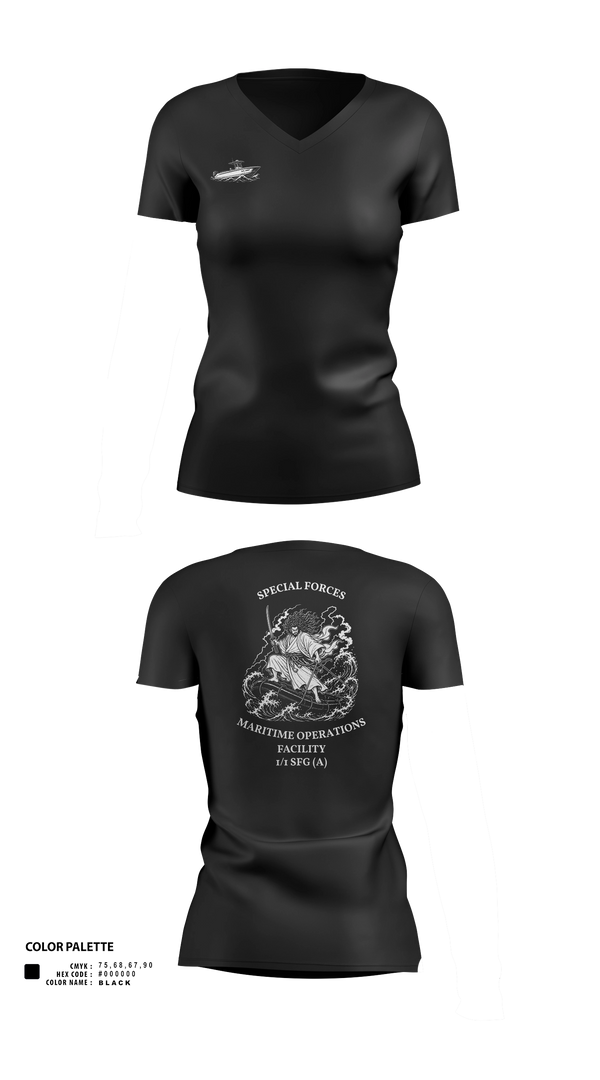 Womens Short Sleeve Vneck Shirt, MOF/MOPO, Army, Teamtime, Team time, sublimation, custom sports apparel, team uniforms, spirit wear, spiritwear, sports uniforms, custom shirts, team store, custom team store, fundraiser sports, apparel fundraiser