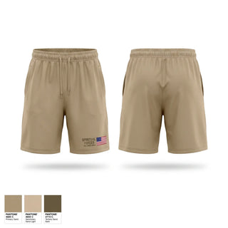 Athletic Shorts With Pockets, Spiritual Forces The Lords Army, Army, Teamtime, Team time, sublimation, custom sports apparel, team uniforms, spirit wear, spiritwear, sports uniforms, custom shirts, team store, custom team store, fundraiser sports, apparel fundraiser