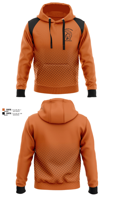 Waterloo East Volleyball 11844990 Hoodie - 1