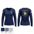 Cartersville Police 31940662 Women's Long Sleeve V-neck Shirt - 1
