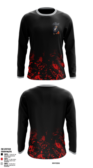 Long Sleeve Performance Shirt, Retro Basketball Club, Men's Basketball, Teamtime, Team time, sublimation, custom sports apparel, team uniforms, spirit wear, spiritwear, sports uniforms, custom shirts, team store, custom team store, fundraiser sports, apparel fundraiser