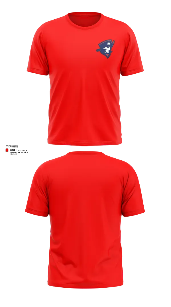 Short Sleeve Performance Shirt, Kate Duncan Smith DAR School Volleyball, Women's Volleyball, Teamtime, Team time, sublimation, custom sports apparel, team uniforms, spirit wear, spiritwear, sports uniforms, custom shirts, team store, custom team store, fundraiser sports, apparel fundraiser