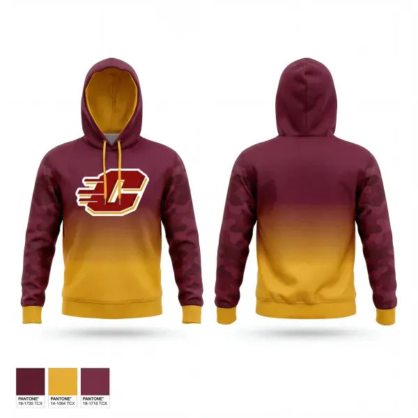 Hoodie, Clinton Community High School Baseball, Baseball, Teamtime, Team time, sublimation, custom sports apparel, team uniforms, spirit wear, spiritwear, sports uniforms, custom shirts, team store, custom team store, fundraiser sports, apparel fundraiser