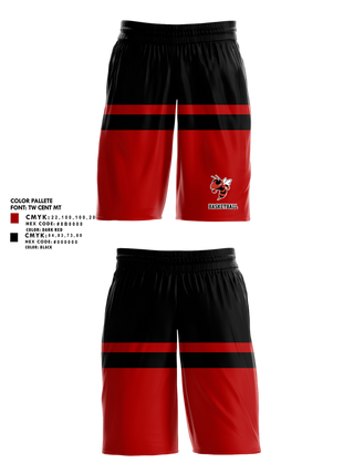 Womens Basketball Shorts, Crystal City High School Hornets Basketball, Women's Basketball, Teamtime, Team time, sublimation, custom sports apparel, team uniforms, spirit wear, spiritwear, sports uniforms, custom shirts, team store, custom team store, fundraiser sports, apparel fundraiser