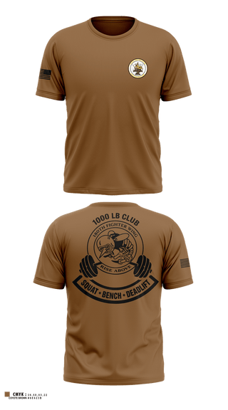 Old School Cotton Feel Shirt, 180th fighter wing, Air Force, Teamtime, Team time, sublimation, custom sports apparel, team uniforms, spirit wear, spiritwear, sports uniforms, custom shirts, team store, custom team store, fundraiser sports, apparel fundraiser
