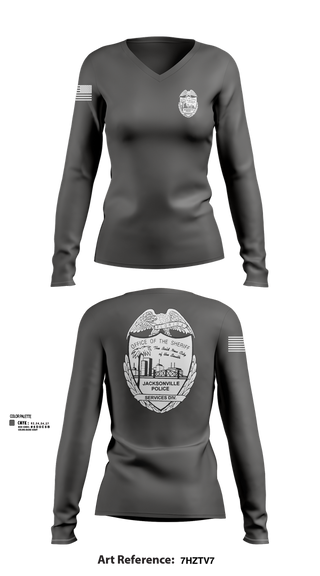 Womens Long Sleeve Vneck Shirt, SERVICES DIV., , Teamtime, Team time, sublimation, custom sports apparel, team uniforms, spirit wear, spiritwear, sports uniforms, custom shirts, team store, custom team store, fundraiser sports, apparel fundraiser