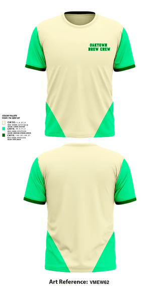 Short Sleeve Performance Shirt, Oaktown Brew Crew, Baseball, Teamtime, Team time, sublimation, custom sports apparel, team uniforms, spirit wear, spiritwear, sports uniforms, custom shirts, team store, custom team store, fundraiser sports, apparel fundraiser