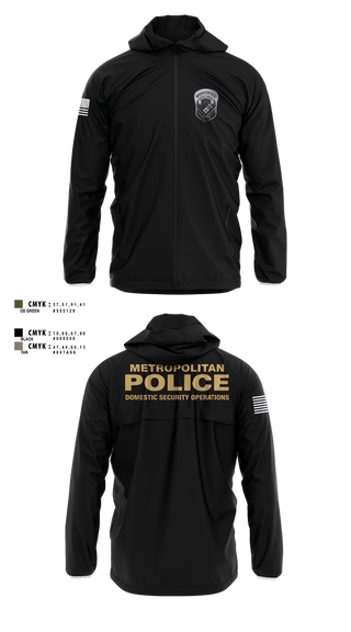 Windbreaker, Domestic Security Operations, Police, Teamtime, Team time, sublimation, custom sports apparel, team uniforms, spirit wear, spiritwear, sports uniforms, custom shirts, team store, custom team store, fundraiser sports, apparel fundraiser