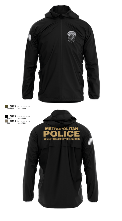 Domestic Security Operations 73784753 Windbreaker - 109