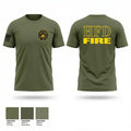 Hawaii Fire Department 64581532 Old School Cotton Feel Shirt - 1