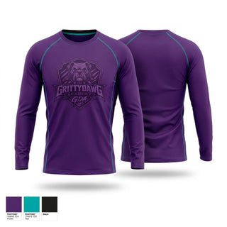 Long Sleeve Performance Shirt, Gritty Dawg Academy, , Teamtime, Team time, sublimation, custom sports apparel, team uniforms, spirit wear, spiritwear, sports uniforms, custom shirts, team store, custom team store, fundraiser sports, apparel fundraiser