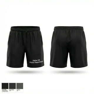 Athletic Shorts With Pockets, Dallas (GA) Police Department, Police, Teamtime, Team time, sublimation, custom sports apparel, team uniforms, spirit wear, spiritwear, sports uniforms, custom shirts, team store, custom team store, fundraiser sports, apparel fundraiser