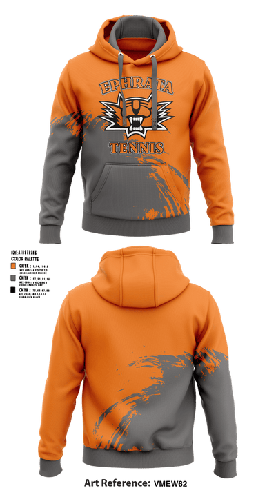Ephrata High School Tennis 57707474 Hoodie - 2