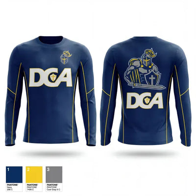 Danville Christian Academy 97228548 Long Sleeve Performance Shirt 1