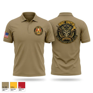 Short Sleeve Performance Polo, HHC 198th CSSB, Army, Teamtime, Team time, sublimation, custom sports apparel, team uniforms, spirit wear, spiritwear, sports uniforms, custom shirts, team store, custom team store, fundraiser sports, apparel fundraiser