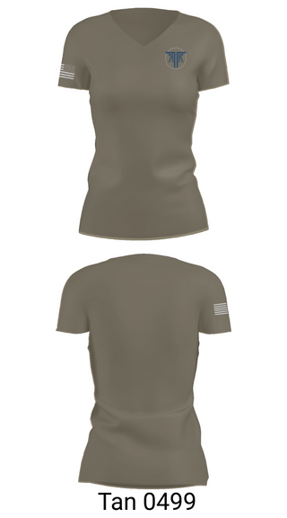 Womens Short Sleeve Vneck Shirt, Rooftop Rangers, Army, Teamtime, Team time, sublimation, custom sports apparel, team uniforms, spirit wear, spiritwear, sports uniforms, custom shirts, team store, custom team store, fundraiser sports, apparel fundraiser