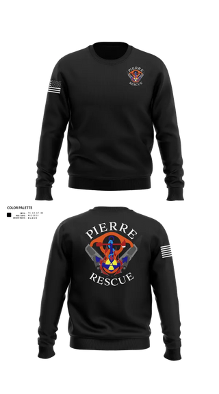 Crew Neck Sweatshirt, Pierre Rescue, , Teamtime, Team time, sublimation, custom sports apparel, team uniforms, spirit wear, spiritwear, sports uniforms, custom shirts, team store, custom team store, fundraiser sports, apparel fundraiser
