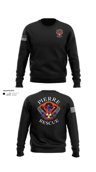 Pierre Rescue 96515631 Crew Neck Sweatshirt - 104