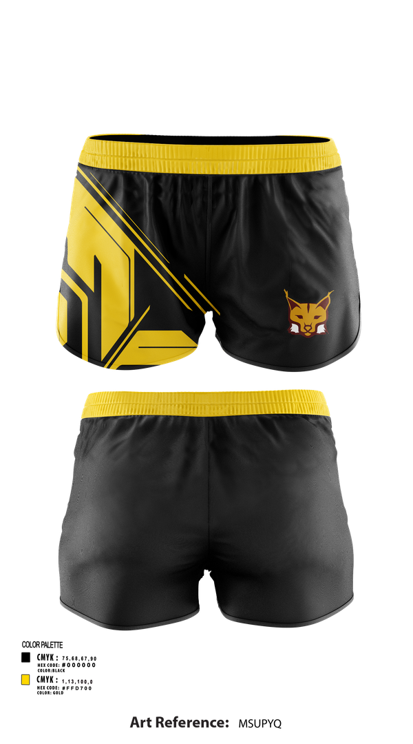 Womens Shorts, Gilbert Sena High School, Spirit Store, Teamtime, Team time, sublimation, custom sports apparel, team uniforms, spirit wear, spiritwear, sports uniforms, custom shirts, team store, custom team store, fundraiser sports, apparel fundraiser