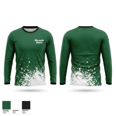 Norwalk Bears Long Sleeve Performance Shirt - 2