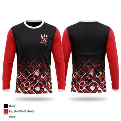 Hickory Hornets 66170430 Long Sleeve Performance Shirt 1