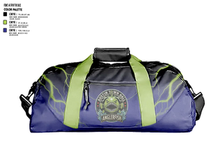 Duffle Bag, Austin Town Hall Anglerfish, Swimming, Teamtime, Team time, sublimation, custom sports apparel, team uniforms, spirit wear, spiritwear, sports uniforms, custom shirts, team store, custom team store, fundraiser sports, apparel fundraiser