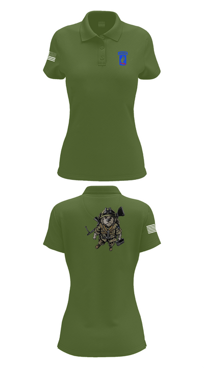 Wombats 19106306 Women's Short Sleeve Performance Polo  - 55