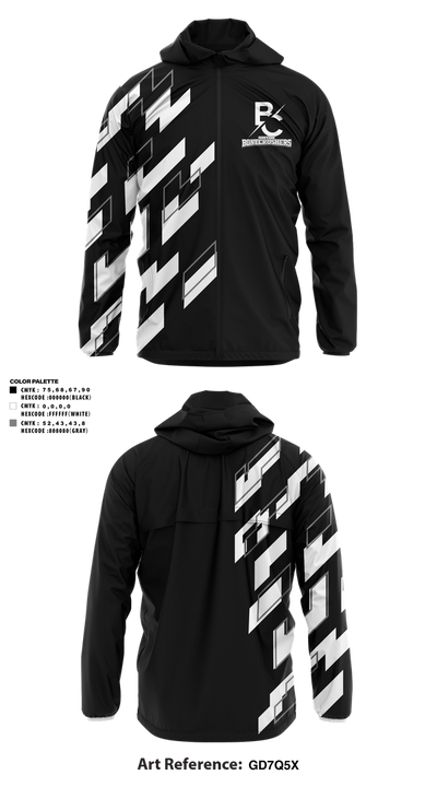 Sinton Bonecrushers 60919310 Windbreaker - 1