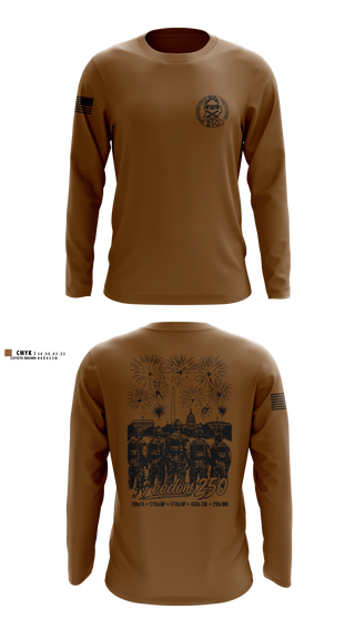Long Sleeve Performance Shirt, 460 Chemical Company, National Guard, Teamtime, Team time, sublimation, custom sports apparel, team uniforms, spirit wear, spiritwear, sports uniforms, custom shirts, team store, custom team store, fundraiser sports, apparel fundraiser
