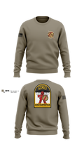 3-509th Parachute Infantry BN Able Nation 10459424 Crew Neck Sweatshirt - 100