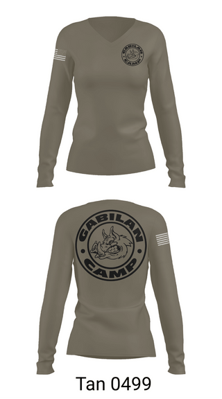 Womens Long Sleeve Vneck Shirt, Gabilan, Fire Department, Teamtime, Team time, sublimation, custom sports apparel, team uniforms, spirit wear, spiritwear, sports uniforms, custom shirts, team store, custom team store, fundraiser sports, apparel fundraiser