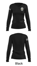Conover PD 25357374 Women's Long Sleeve V-neck Shirt - 23